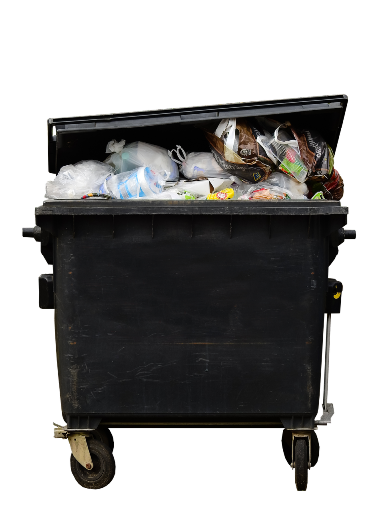 garbage, garbage can, waste